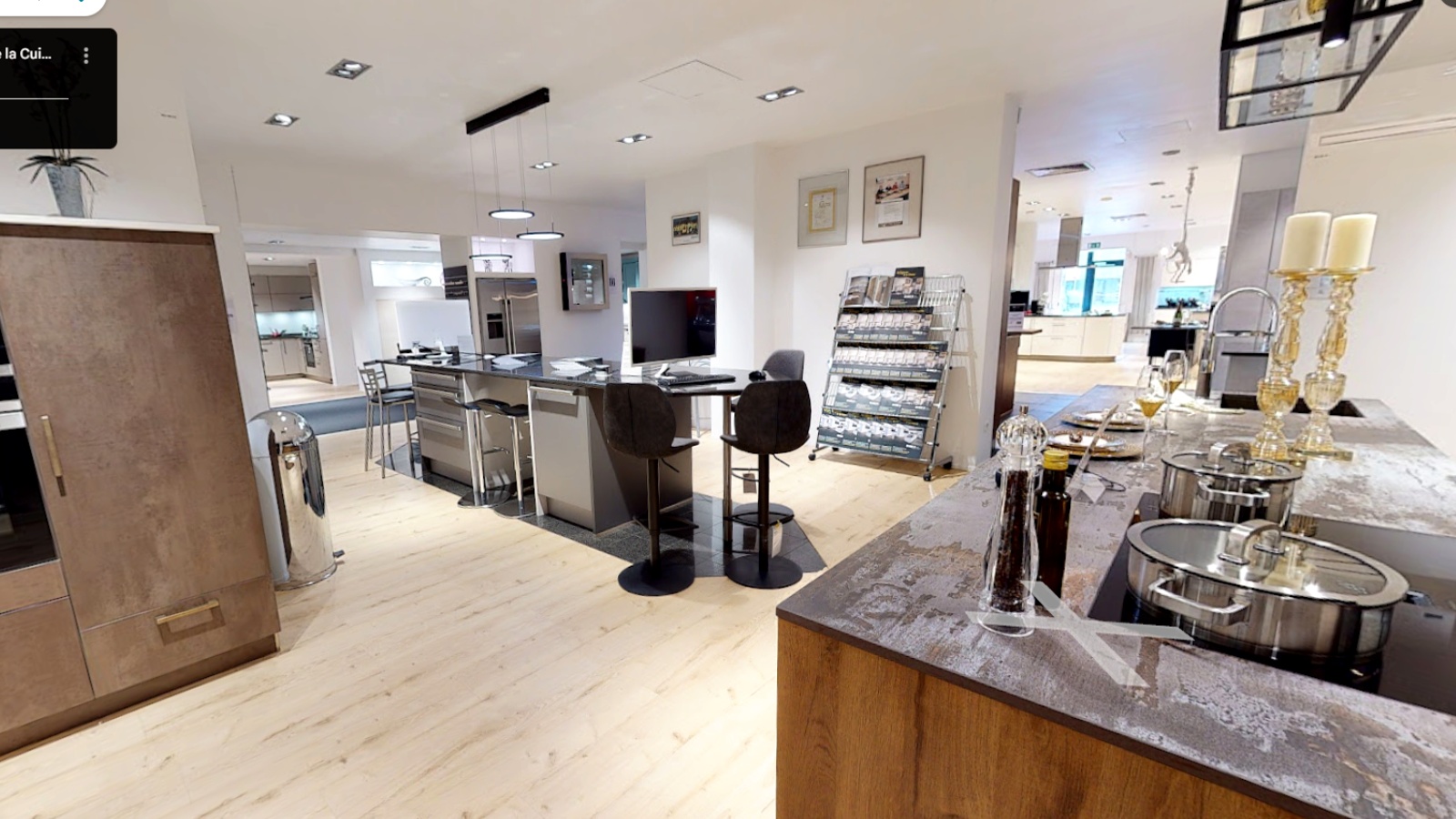 Showroom de cuisines Le Couturier de la Cuisine à Bereldange